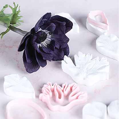 Professional Flower Fondant Mold Set