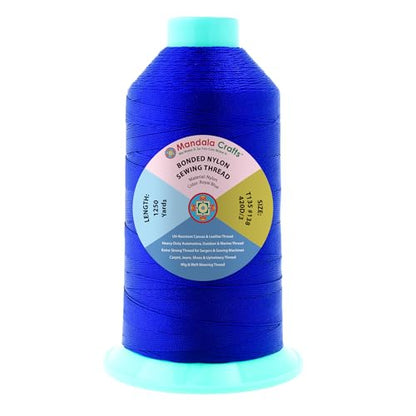 Size 138 420D T135 Royal Blue Bonded Nylon Thread