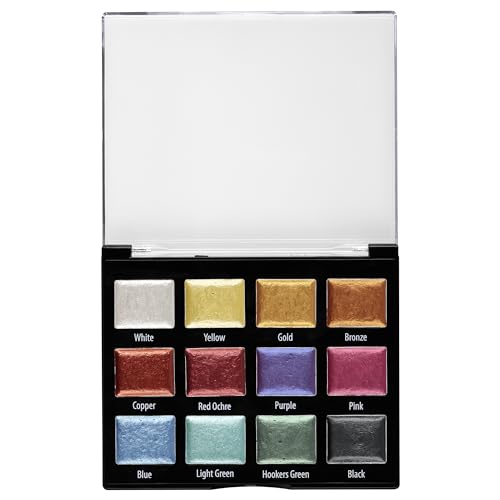 Metallic Watercolors Set w (4 Ounce)