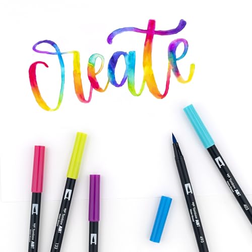 56185 Dual Brush Pen Art Markers (10 Count)