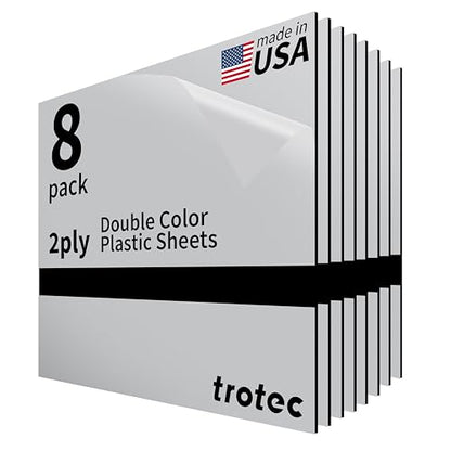 Metallic Looking Acrylic Sheet (8 Count)