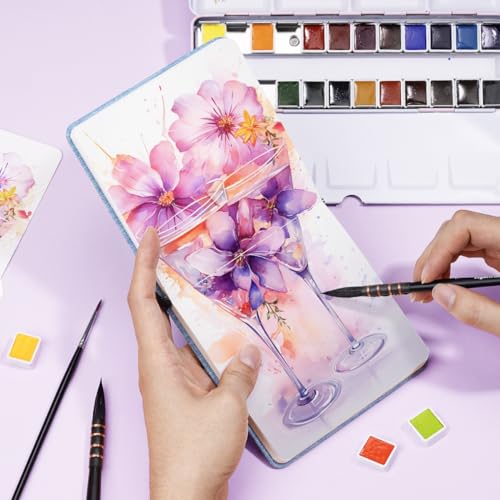 Square Watercolor Journal