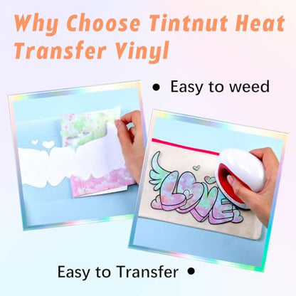 Spring Color Splash Heat Transfer Vinyl