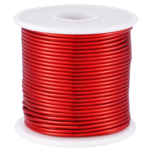 12 Gauge Red Aluminum Craft Wire