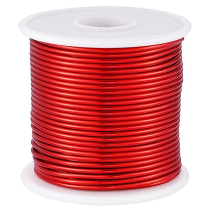 12 Gauge Red Aluminum Craft Wire