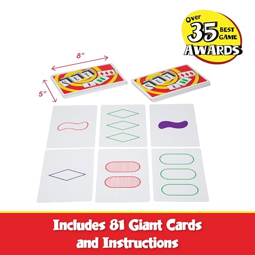 Set Giant Card Games for Kids