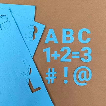 1.5 Inch Bulletin Board Letters & Numbers