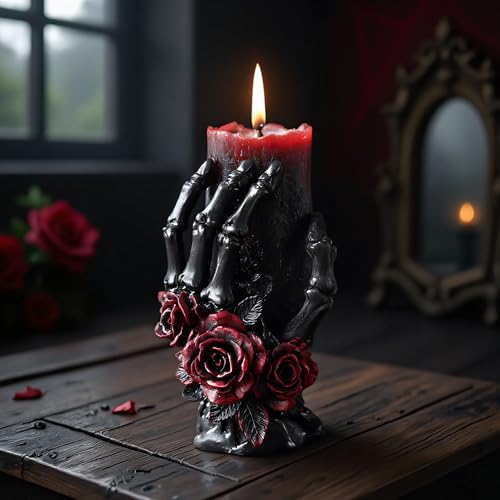 Skull Hand Ghost Cylinder Molds Silicone Wave Spiral Candle Mold