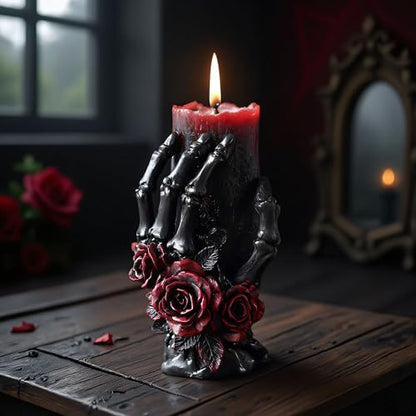 Skull Hand Ghost Cylinder Molds Silicone Wave Spiral Candle Mold
