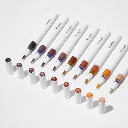 ROSYMENG 9 Color Acrylic Paint Pens (9 Count)