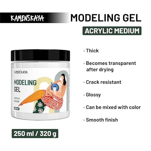 Gel Medium for Acrylic Paint (8.45 Fl Oz)