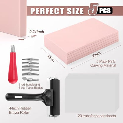 Linocut Kit for Printmaking