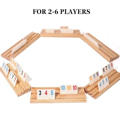 2 6 Player Rummy Cube Original Set (169 Count)
