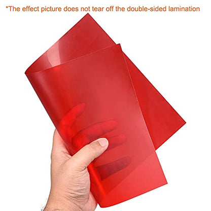 4Pcs A4 Gel Light Lighting Filter Overlay Transparent Color Correction Plastic Vinyl PVC Sheets Photography Television Red