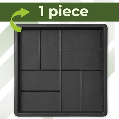1 pcs Plastic Mold Concrete Parquet Patio Paving Mold
