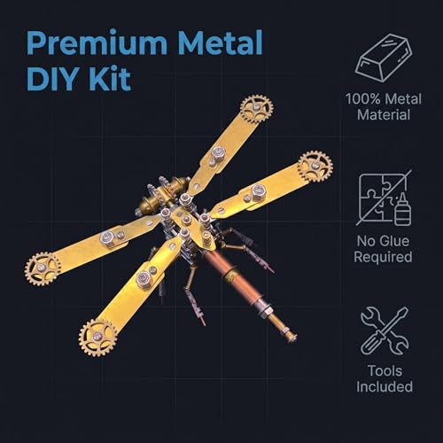 3D Metal Puzzles Model Kits for Adults