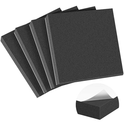 4 PCS Adhesive Foam Padding Sheets Closed Cell Self Adhesive Sticky Foam Pads