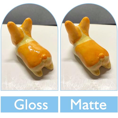 2 x 50ml Air Dry Clay Glaze (2 Count)