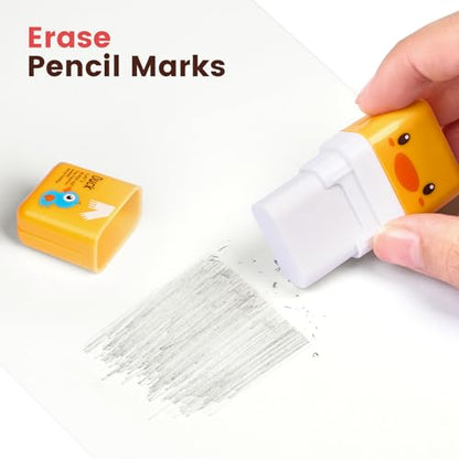 12 Pack Pencil Erasers (12 Count)