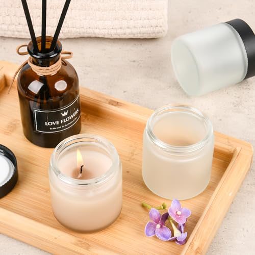 Glass Jars with Lids (24 Count)