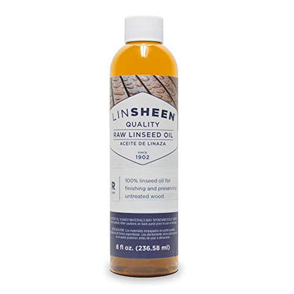 Raw Linseed Oil (8 Fl Oz)