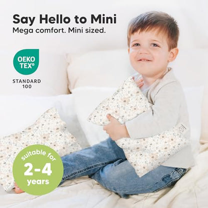 Mini Toddler Pillow with Pillowcase