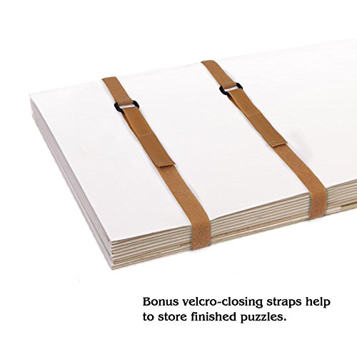 1500 Piece Jigsaw Puzzle Board with Padded Cover
