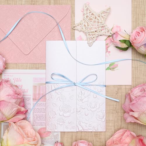 Light Blue Satin Ribbon 1