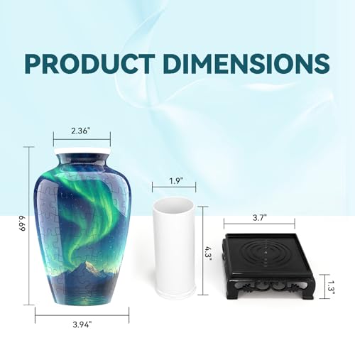 3D Puzzle Vase for Adults with 120 Plastic Pieces (120 Count)