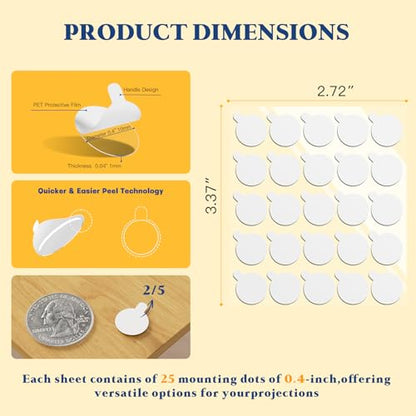 Adhesive Dots Double Sided (100 Count)