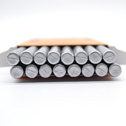 Silver Wax Seal Sticks for Small Glue Gun (16 Count)