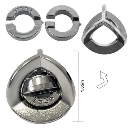 Metal Brain Teasers Puzzles 3PCS (3 Count)