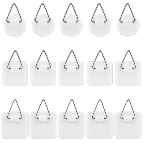 15PCS Adhesive Picture Hanger