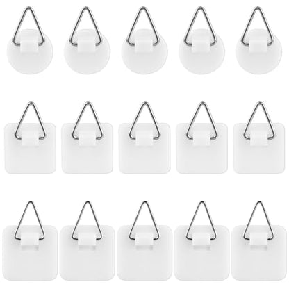 15PCS Adhesive Picture Hanger