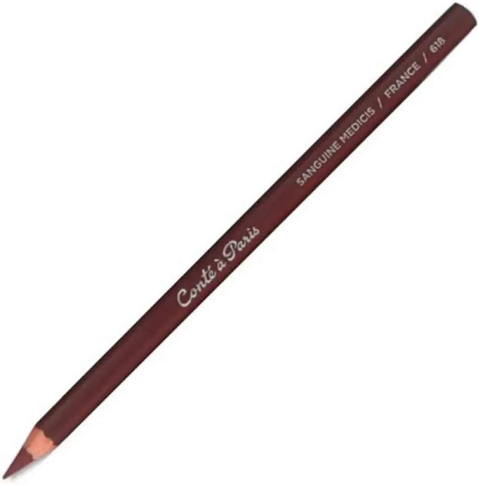 Conté à Paris Round Drawing Pencil - Sanguine Medicis