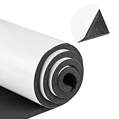 Neoprene Sponge Rubber Foam Sheets with Adhesive Backing
