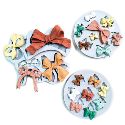 3PCS Bow Silicone Molds (3 Count)