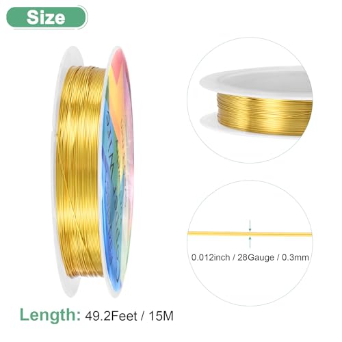0.3 mm 28 Gauge Copper Wire for Jewelry Making