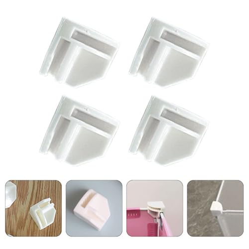 Right Angle Snap Buckles 50 Pack Plastic Cube Storage Connectors for Wire Cube Organizer Modular Closet Shelf Fixing Accessories 0.94 Inch