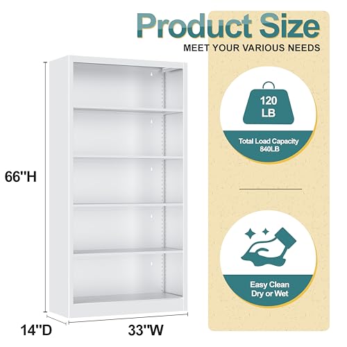 Metal Bookshelf
