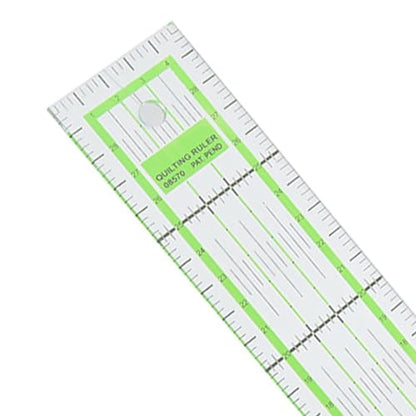 1.97 * 11.81in Acrylic Sewing Ruler