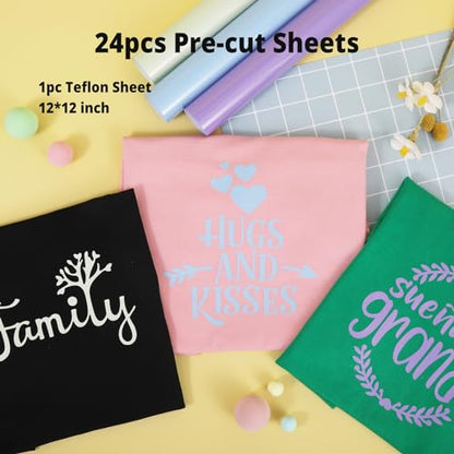Light Blue HTV Heat Transfer Vinyl