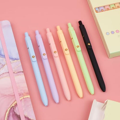Colored Gel Pens Set (6 Count)