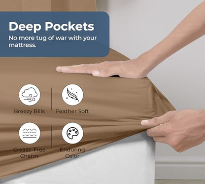 100% Organic Cotton Fitted Sheet