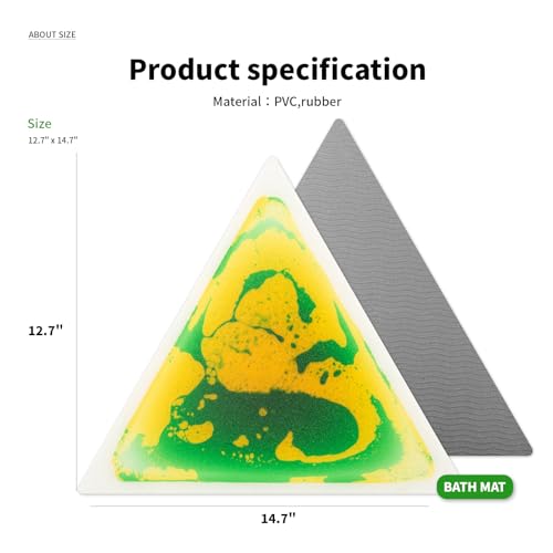 4 Sheet Liquid Triangle Sensory Tiles (4 Count)