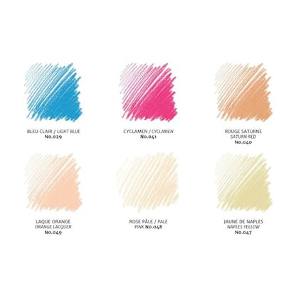 Pastel Pencils with 6 Count Portrait Colors