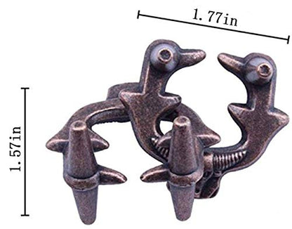 Brain Teaser Puzzle for Adults Puzzles Metal Hole Lock Adult Educational Toy Jigsaw IQ Puzzle
