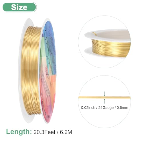 0.5 mm 24 Gauge Copper Wire for Jewelry Making