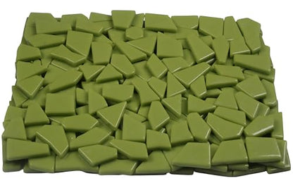 Irregular Glass Mosaic Tiles Bulk 500g Glossy and Iridescent Mosaic Glass Tiles for DIY Projects and Arts and Crafts Solid Colors and Mixes (263 Count)