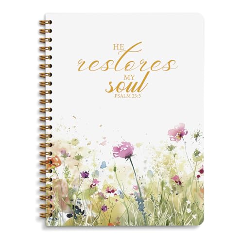 Floral Christian Notebook for Women